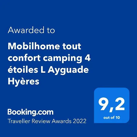 Mobilhome Tout Confort Camping 4 Etoiles L Ayguade * イエール