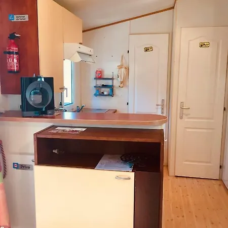 キャンプ場 Mobilhome Tout Confort Camping 4 Etoiles L Ayguade イエール